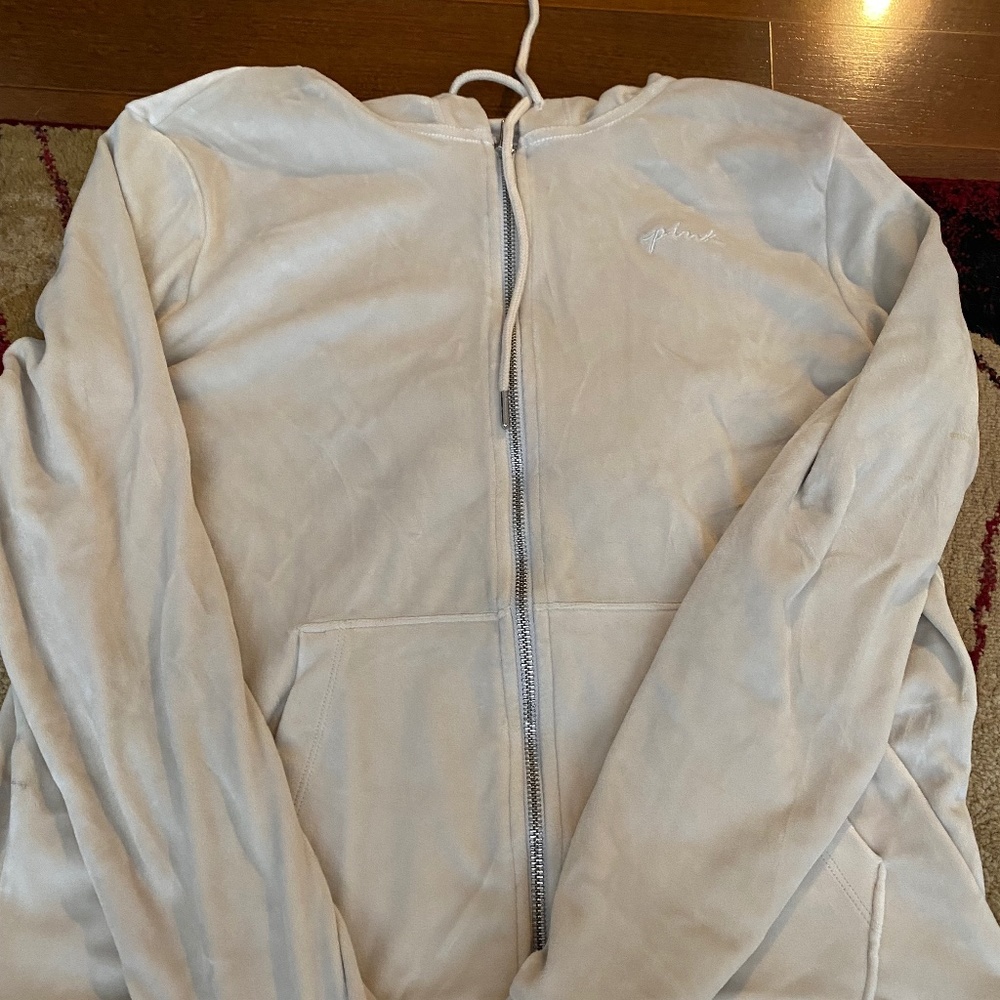 PINK, Victoria’s Secret velour sweatshirt